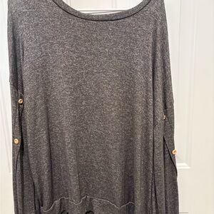 Gray Women's Top